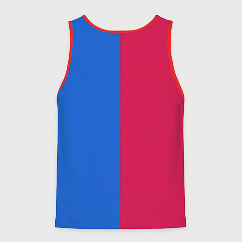 Мужская майка без рукавов Помни в ужасе The amazing digital circus / 3D-Красный – фото 2