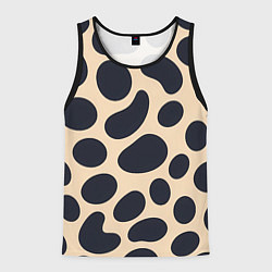 Мужская майка без рукавов Пятнышки леопарда