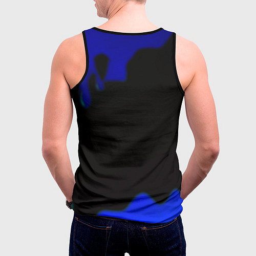 Мужская майка без рукавов Black desert game rpg / 3D-Черный – фото 4