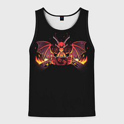 Майка-безрукавка мужская Дракон мастер - DnD, цвет: 3D-черный