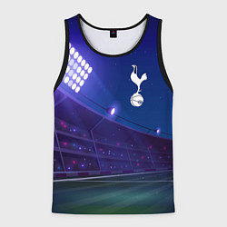 Майка-безрукавка мужская Tottenham ночное поле, цвет: 3D-черный