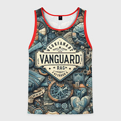 Мужская майка без рукавов Авангардная композиция - нейросеть