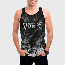 Майка-безрукавка мужская Bullet For My Valentine black graphite, цвет: 3D-черный — фото 2