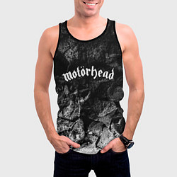 Майка-безрукавка мужская Motorhead black graphite, цвет: 3D-черный — фото 2