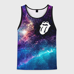 Мужская майка без рукавов Rolling Stones space rock