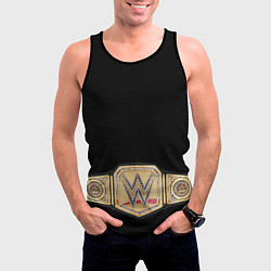 Майка-безрукавка мужская Неоспоримый чемпион Вселенной WWE, цвет: 3D-черный — фото 2