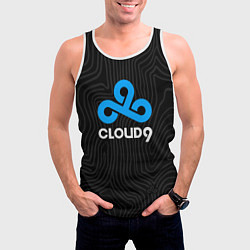 Майка-безрукавка мужская Cloud9 hi-tech, цвет: 3D-белый — фото 2