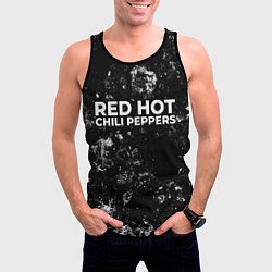 Майка-безрукавка мужская Red Hot Chili Peppers black ice, цвет: 3D-черный — фото 2