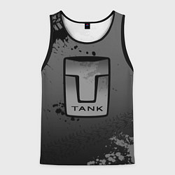 Майка-безрукавка мужская Tank, цвет: 3D-черный