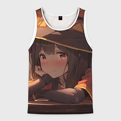 Мужская майка без рукавов Konosuba Мэгумин cute