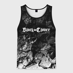 Майка-безрукавка мужская Black Clover black graphite, цвет: 3D-черный