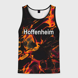 Майка-безрукавка мужская Hoffenheim red lava, цвет: 3D-черный