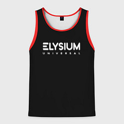 Майка-безрукавка мужская Disco Elysium rpg, цвет: 3D-красный