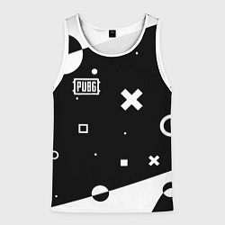 Мужская майка без рукавов PUBG game pattern