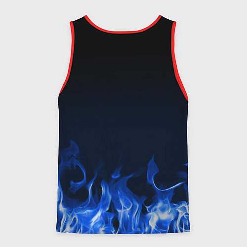 Мужская майка без рукавов Senua - Hellblade / 3D-Красный – фото 2