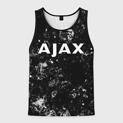 Майка-безрукавка мужская Ajax black ice, цвет: 3D-черный