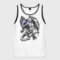 Майка-безрукавка мужская BMW s1000rr dragon, цвет: 3D-черный