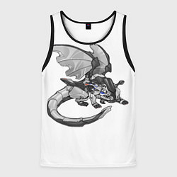 Майка-безрукавка мужская BMW M1000RR drago, цвет: 3D-черный