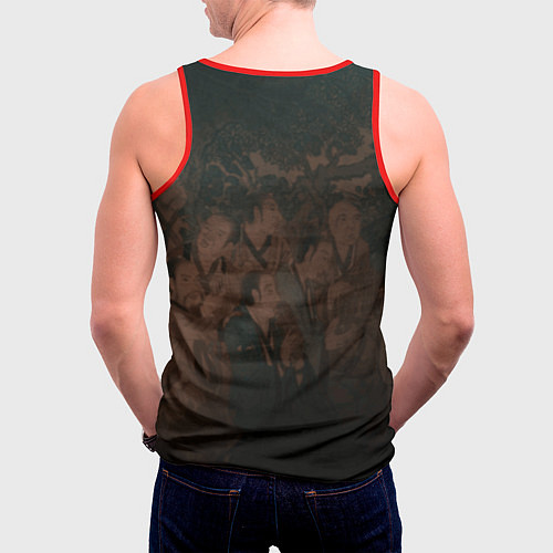 Мужская майка без рукавов Sun Wukong Black myth wukong / 3D-Красный – фото 4