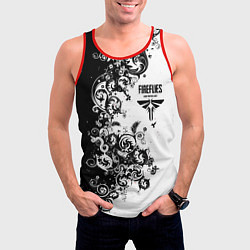 Майка-безрукавка мужская Одни из нас узор блэк, цвет: 3D-красный — фото 2