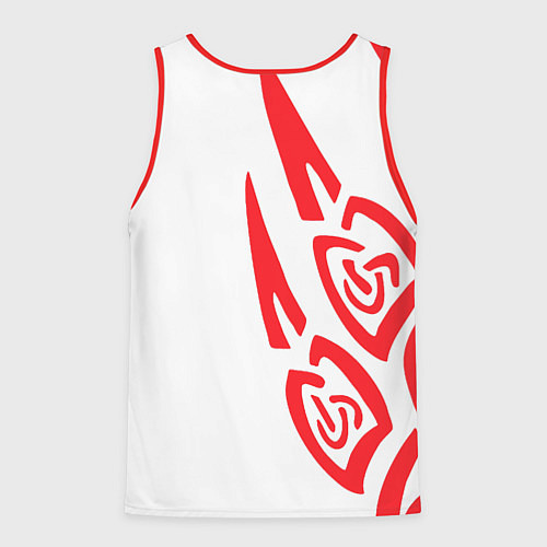 Мужская майка без рукавов Assassins Creed wild / 3D-Красный – фото 2