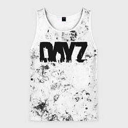 Майка-безрукавка мужская DayZ dirty ice, цвет: 3D-белый