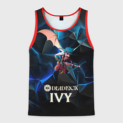 Майка-безрукавка мужская Ivy Deadlock, цвет: 3D-красный
