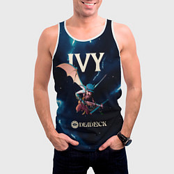 Майка-безрукавка мужская Deadlock Плющ, цвет: 3D-белый — фото 2