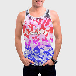 Майка-безрукавка мужская Warframe камуфляж, цвет: 3D-белый — фото 2