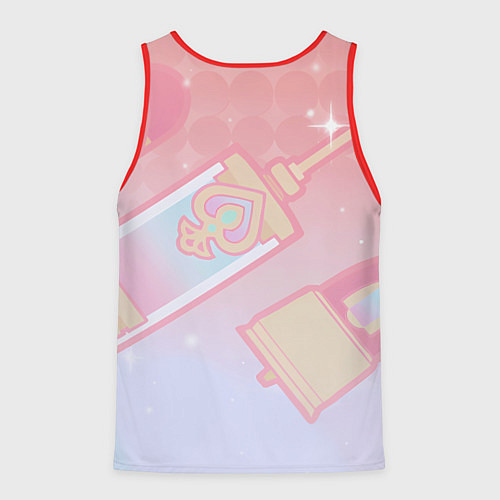 Мужская майка без рукавов Sigewinne Genshin Impact / 3D-Красный – фото 2