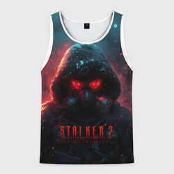 Мужская майка без рукавов Stalker 2 аномальная зона