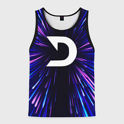 Майка-безрукавка мужская Deadlock neon energy, цвет: 3D-черный