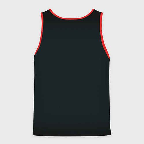 Мужская майка без рукавов Din Djarin - The Mandalorian / 3D-Красный – фото 2