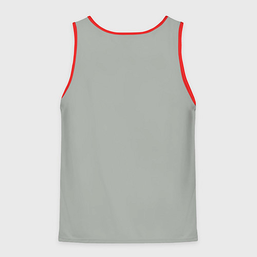 Мужская майка без рукавов The Mandalorian - Din Djarin / 3D-Красный – фото 2