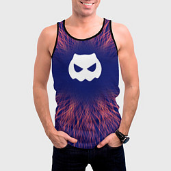 Майка-безрукавка мужская DanMachi red energy, цвет: 3D-черный — фото 2