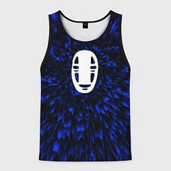 Майка-безрукавка мужская Spirited Away blue energy, цвет: 3D-черный