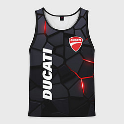 Мужская майка без рукавов Ducati - плиты с эффектом свечения
