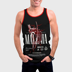 Майка-безрукавка мужская Прекрасная Маления - Elden Ring, цвет: 3D-красный — фото 2