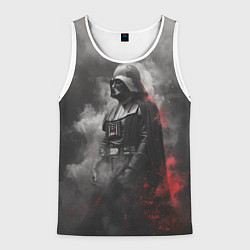 Майка-безрукавка мужская Дарт Вейдер - ситх, цвет: 3D-белый
