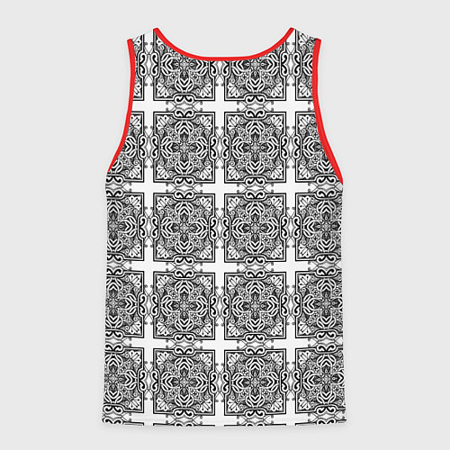 Мужская майка без рукавов Средневековье / 3D-Красный – фото 2