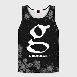 Майка-безрукавка мужская Снежный Garbage, цвет: 3D-черный