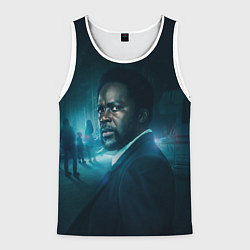 Майка-безрукавка мужская Извне, цвет: 3D-белый