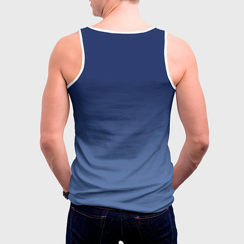 Мужская майка без рукавов Chery / 3D-Белый – фото 4