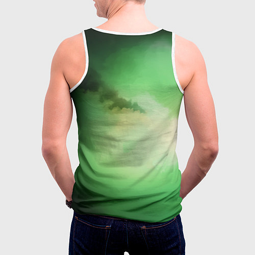 Мужская майка без рукавов Inquisition Dragon Age / 3D-Белый – фото 4