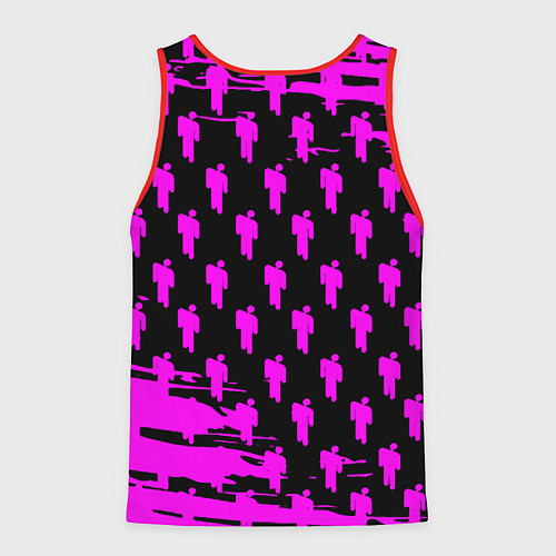 Мужская майка без рукавов Rainbow six game / 3D-Красный – фото 2