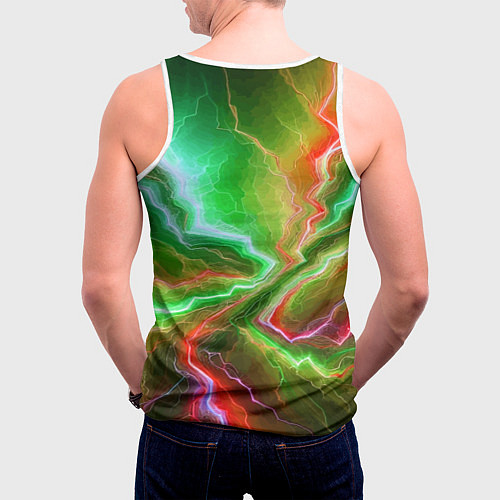 Мужская майка без рукавов Рик и Морти - мы Веном мем / 3D-Белый – фото 4