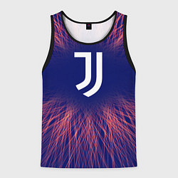 Майка-безрукавка мужская Juventus red energy, цвет: 3D-черный