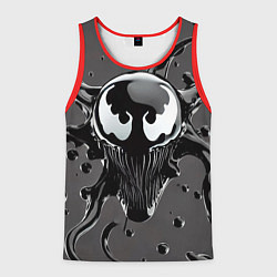 Мужская майка без рукавов Морда Венома - ядовитая слизь