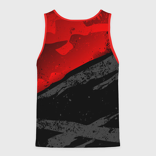 Мужская майка без рукавов Вархаммер - аквила красный / 3D-Красный – фото 2