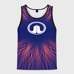 Майка-безрукавка мужская Great Wall red energy, цвет: 3D-черный